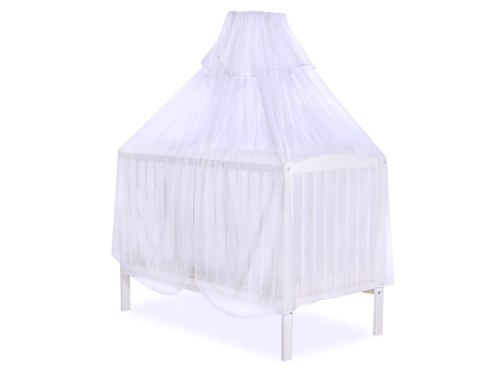 Bobono Moskitiera uniwersalna z szyfonu - biała