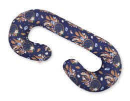 Bobono Poduszka ciążowa typu C dla kobiet w ciąży do spania karmienia + zdejmowana poszewka - łapacze snów