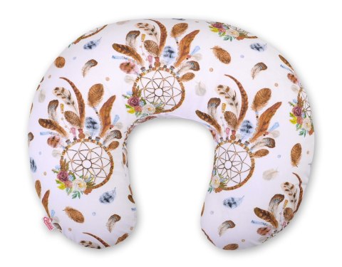 Bobono Poduszka rogal do karmienia fasolka + zdejmowana poszewka - łapacze snów