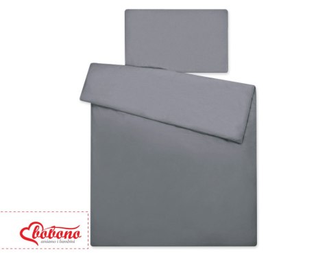 Bobono Pościel 2-cz 120x90 - Serduszka antracyt
