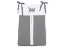 Bobono Przybornik- Torba na pampersy- Little Prince/Princess antracyt