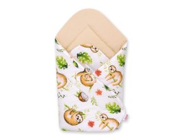 Bobono Rożek dla niemowląt miękki - leniwce beżowe/beżowy