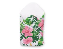 Bobono Rożek dla niemowląt usztywniany - kwiaty tropikalne