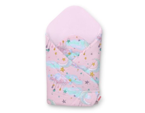 Bobono Rożek usztywniany - księżyce różowe/różowy