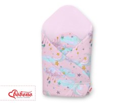 Bobono Rożek usztywniany - księżyce różowe/różowy