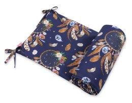 Bobono Uniwersalny ochraniacz do łóżeczka - łapacze snów granatowe