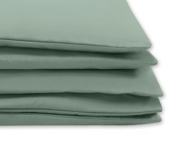 My Sweet Baby Bawełniana pościel dla dzieci 2-częściowa poszewki na poduszkę 60x40 i na kołderkę 120x90 - szałwia