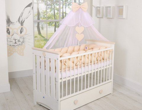 My Sweet Baby Moskitiera z szyfonu- biała