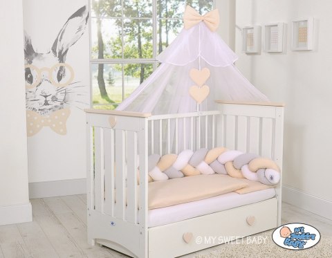 My Sweet Baby Moskitiera z szyfonu- biała