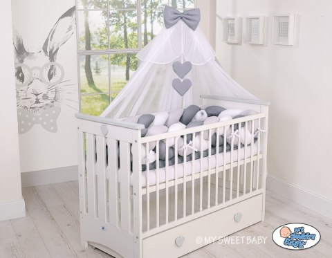My Sweet Baby Moskitiera z szyfonu- biała