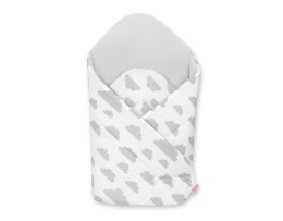 My Sweet Baby Rożek dla niemowląt usztywniany - chmurki szare/szary