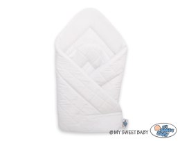 My Sweet Baby Rożek miękki pikowany - biały