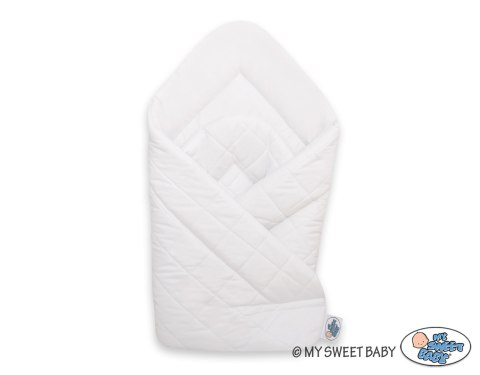 My Sweet Baby Rożek miękki pikowany - biały