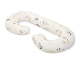 Bobono Poduszka ciążowa typu C dla kobiet w ciąży do spania karmienia + zdejmowana poszewka - baloniki