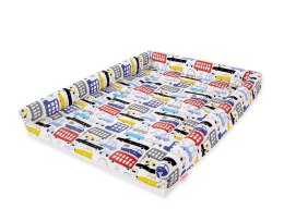 Bobono Pokrowiec nakładka na przewijak na komodę - autka kolorowe