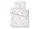 Bobono Pościel dla dzieci 2-częściowa bawełniana 120x90 cm - leśna delikatność