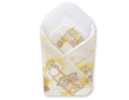 Bobono Rożek miękki - Misie na drabinkach kremowe