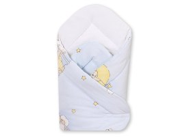 Bobono Rożek miękki - Misie na drabinkach niebieskie