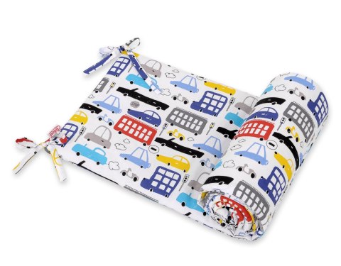 Bobono Uniwersalny ochraniacz do łóżeczka - autka kolorowe