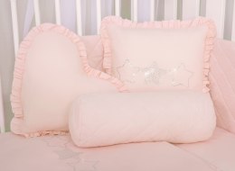 My Sweet Baby Dekoracyjna poduszka serce - pudrowy róż