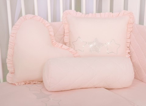 My Sweet Baby Dekoracyjna poduszka serce - pudrowy róż