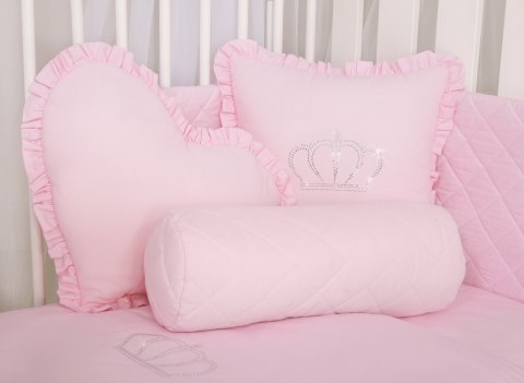 My Sweet Baby Dekoracyjna poduszka serce - różowy