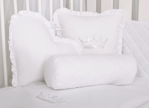 My Sweet Baby Dekoracyjna poduszka wałek - biały