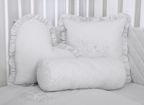 My Sweet Baby Dekoracyjna poduszka wałek - szary