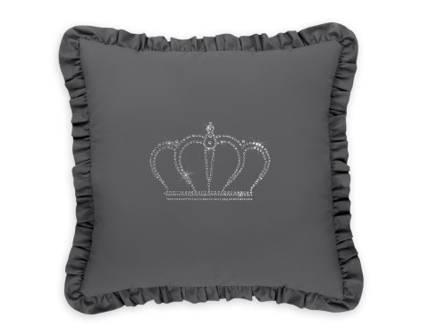 My Sweet Baby Dekoracyjna poduszka z aplikacją - antracyt