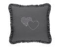 My Sweet Baby Dekoracyjna poduszka z aplikacją - antracyt