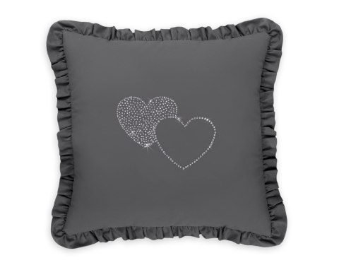 My Sweet Baby Dekoracyjna poduszka z aplikacją - antracyt