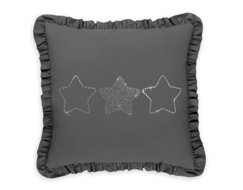 My Sweet Baby Dekoracyjna poduszka z aplikacją - antracyt