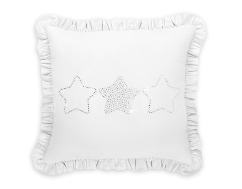 My Sweet Baby Dekoracyjna poduszka z aplikacją - biały