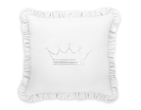 My Sweet Baby Dekoracyjna poduszka z aplikacją - biały
