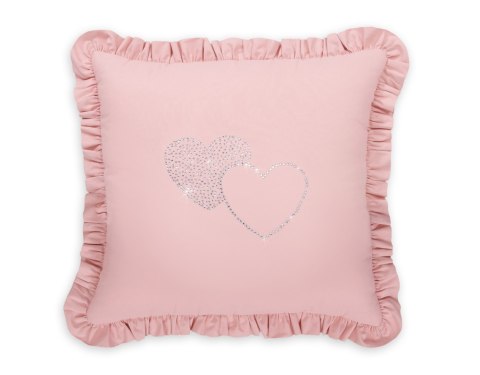 My Sweet Baby Dekoracyjna poduszka z aplikacją - brudny róż