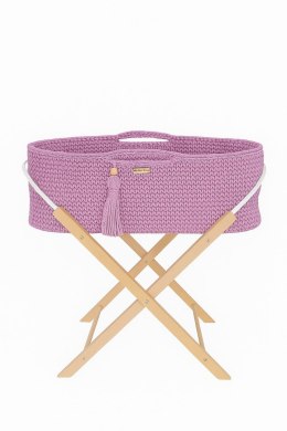 My Sweet Baby Kosz Mojżesza BOHO Handmade ze stojakiem - lawenda