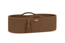 My Sweet Baby Kosz Mojżesza BOHO bawełniany Handmade z materacykiem - mocca