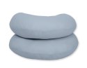 My Sweet Baby Poduszka ciążowa typu C dla kobiet w ciąży do spania karmienia+ zdejmowana poszewka brudny niebieski