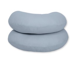 My Sweet Baby Poduszka ciążowa typu C dla kobiet w ciąży do spania karmienia+ zdejmowana poszewka brudny niebieski