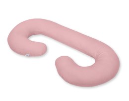 My Sweet Baby Poduszka ciążowa typu C dla kobiet w ciąży do spania karmienia + zdejmowana poszewka - brudny róż