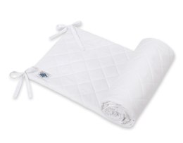 My Sweet Baby Uniwersalny pikowany ochraniacz do łóżeczka - biały