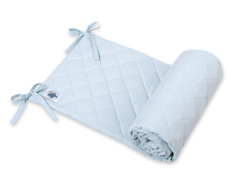 My Sweet Baby Uniwersalny pikowany ochraniacz do łóżeczka - niebieski