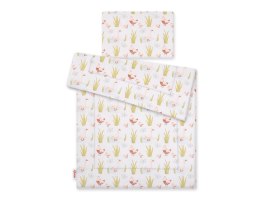 Bobono Komplet pościeli dla dzieci z wypełnieniem 135x100 cm - In the country