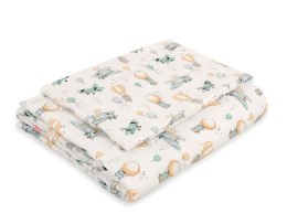 Bobono Komplet pościeli dla dzieci z wypełnieniem 135x100 cm- sky adventure