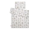 Bobono Komplet pościeli dla dzieci z wypełnieniem 135x100 cm - woodland olive