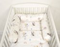 Bobono Ochraniacz wałek do łóżeczka niemowlęcego - baloniki