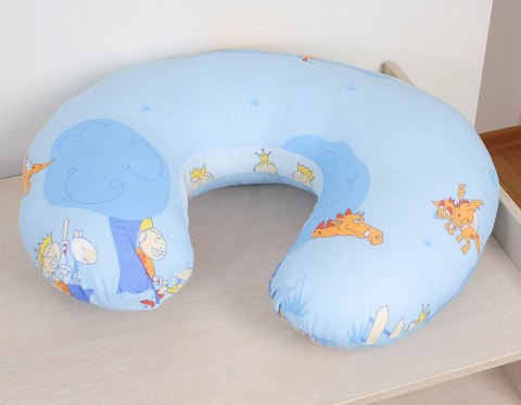 Bobono Poduszka rogal do karmienia fasolka + zdejmowana poszewka - bajka