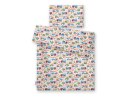 Bobono Pościel dla dzieci 2-częściowa bawełniana 120x90 cm - plac budowy