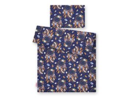 Bobono Pościel dla dzieci 2-częściowa bawełniana 135x100 cm - łapacze snów granatowe