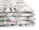 Bobono Pościel dla dzieci 2-częściowa bawełniana 135x100 cm - woodland olive